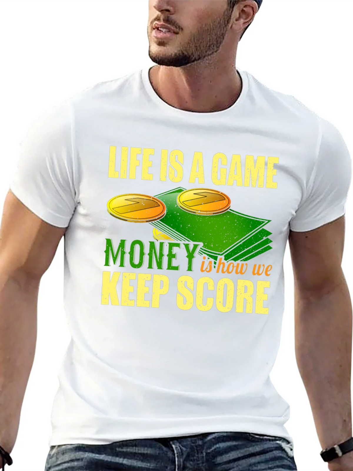 Life Is A Game Mens T-Shirt product image 11