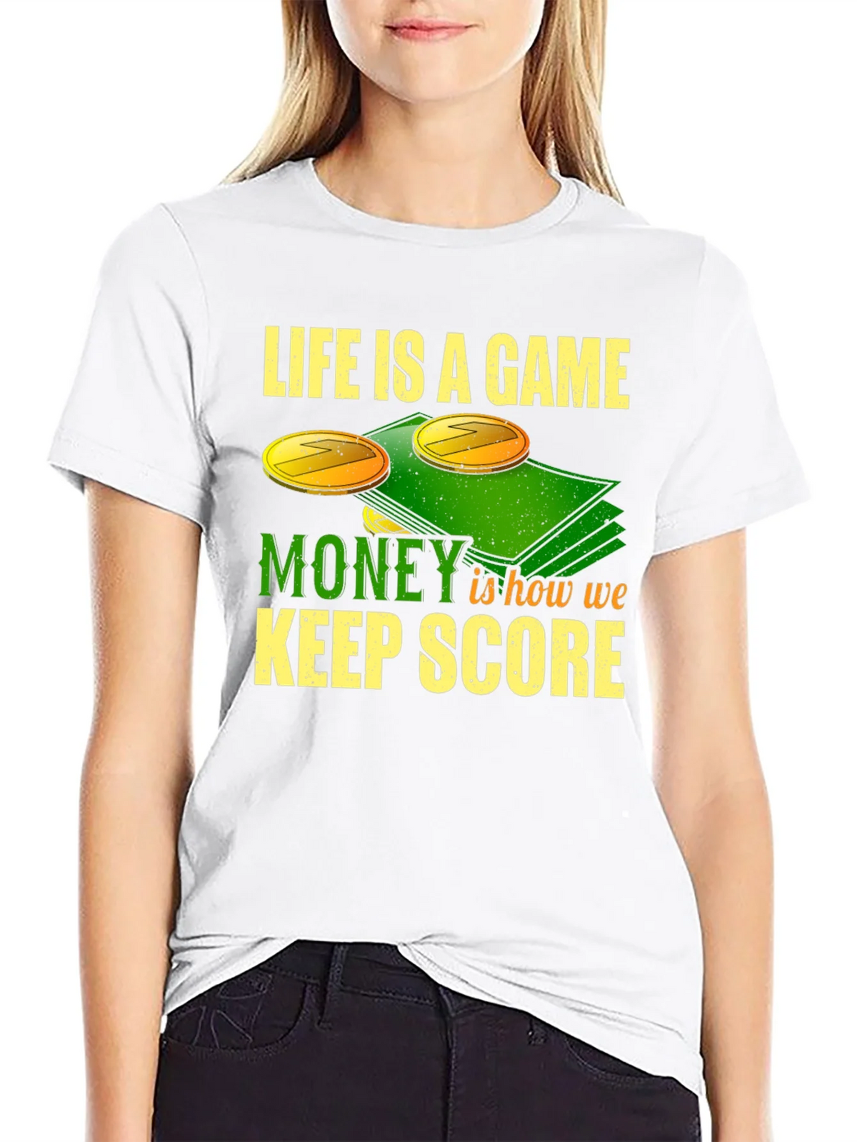 Life Is A Game Mens T-Shirt product image 8