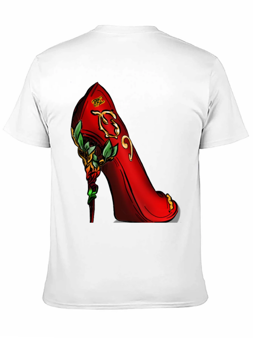 Red High Heel Graphic T-Shirt product image 10