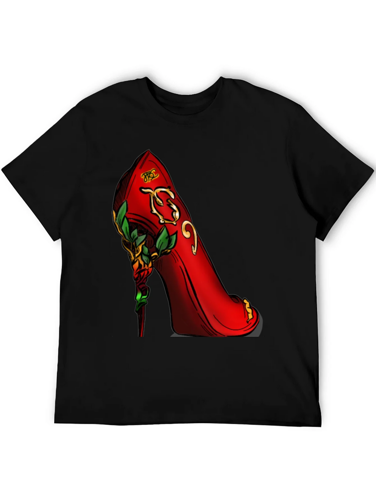 Red High Heel Graphic T-Shirt product image 5