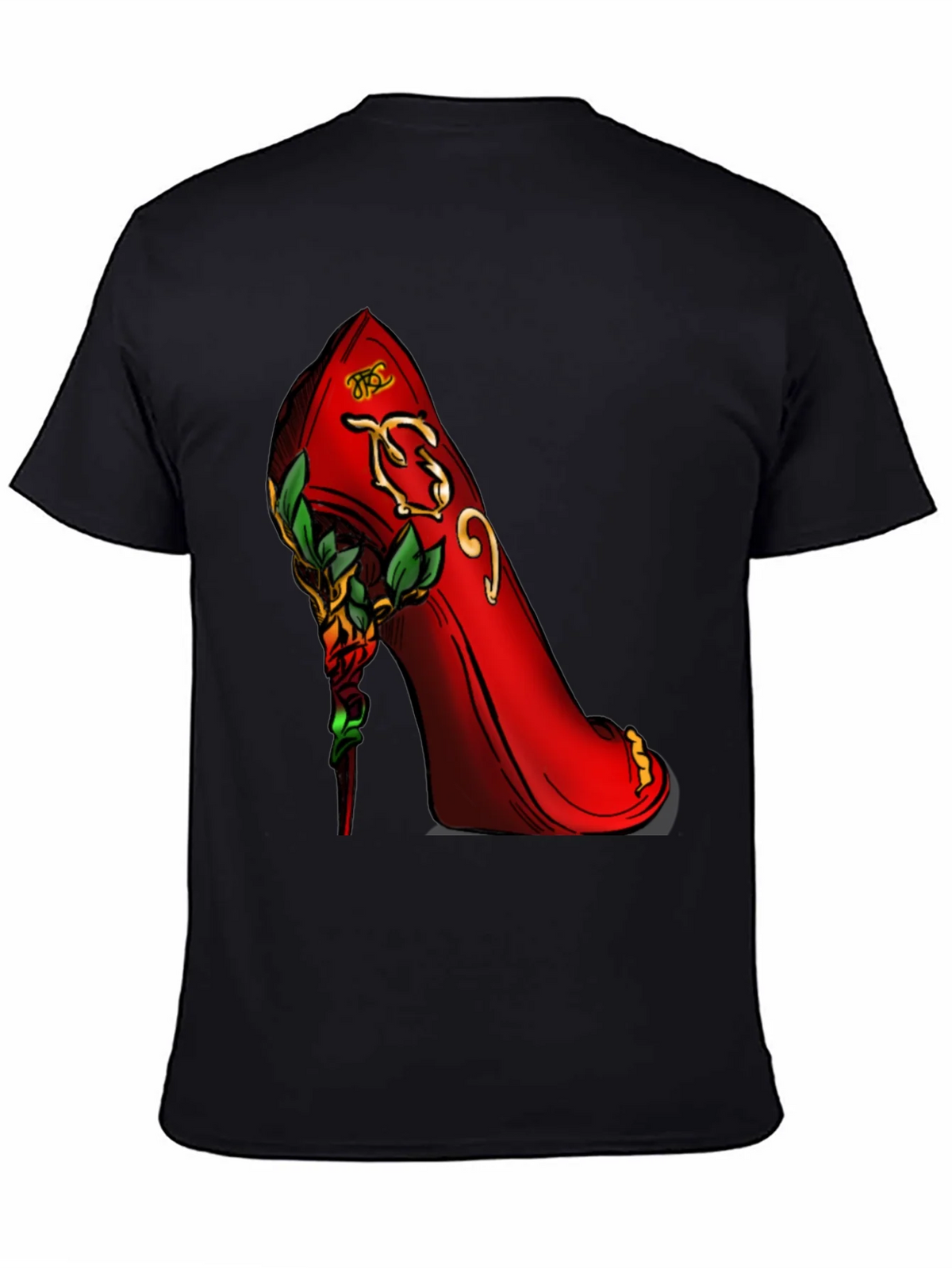 Red High Heel Graphic T-Shirt product image 4