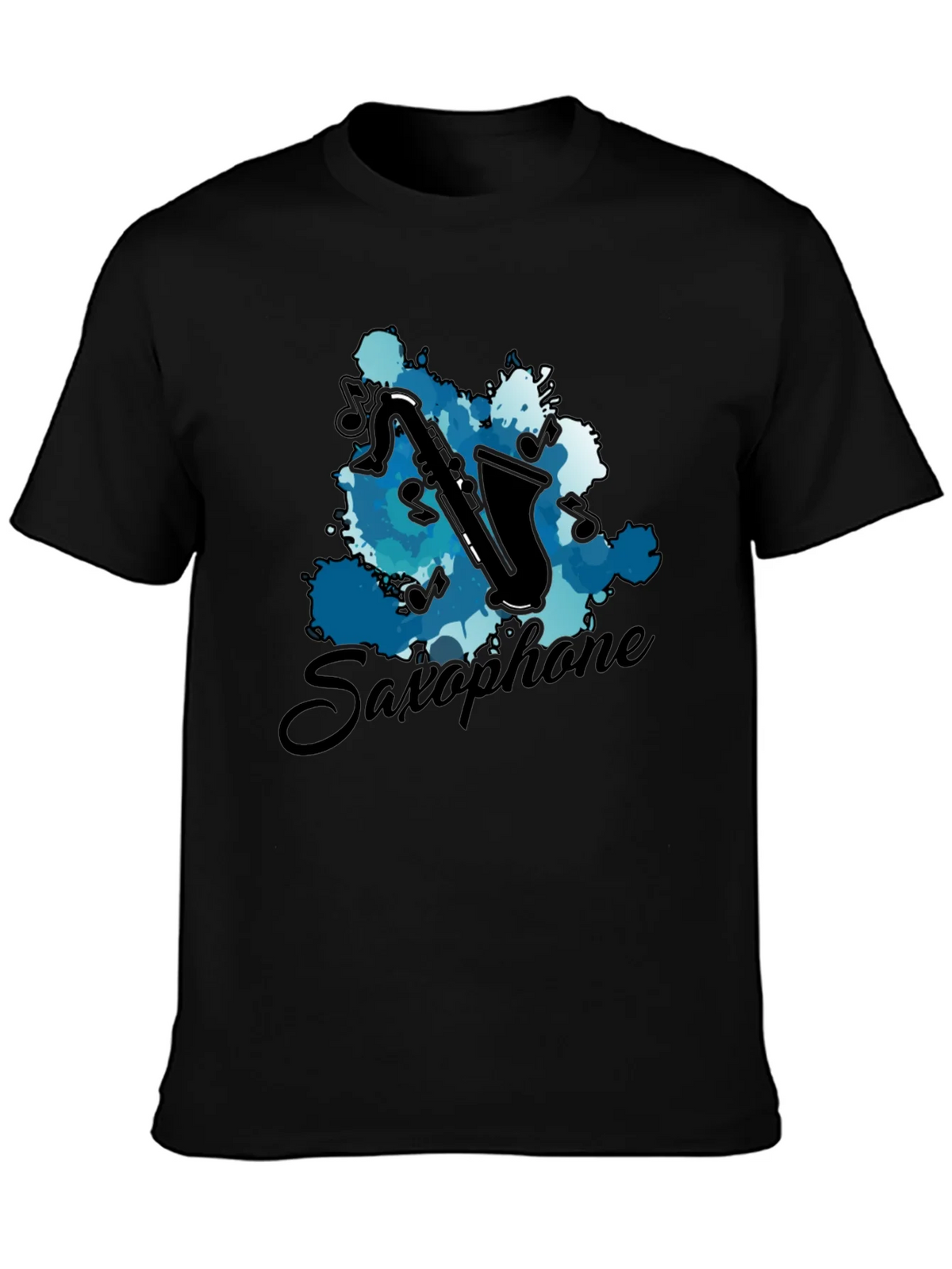 Saxophone Music T-Shirt - Artistic Instrument Tee product image 3