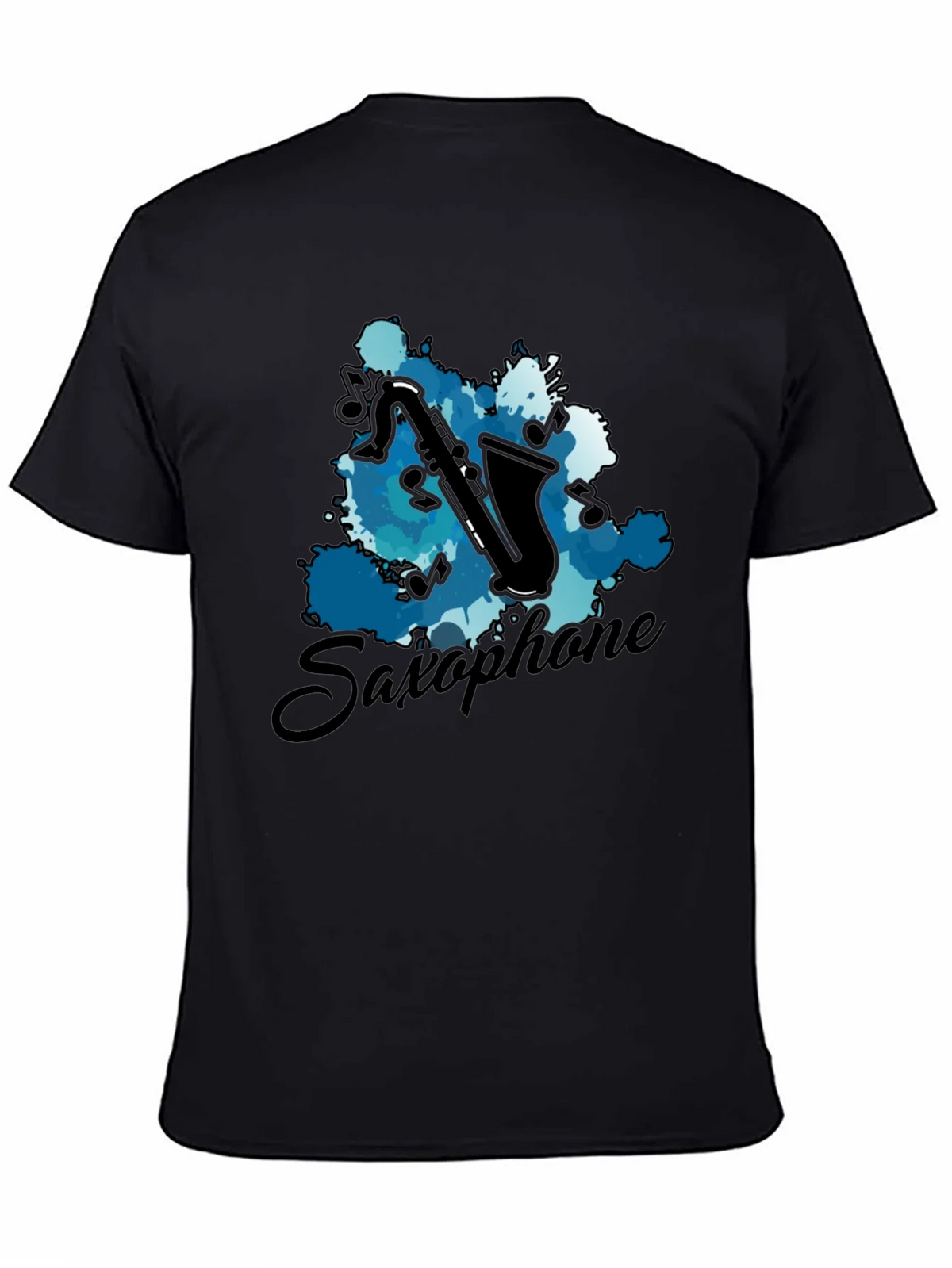 Saxophone Music T-Shirt - Artistic Instrument Tee product image 4