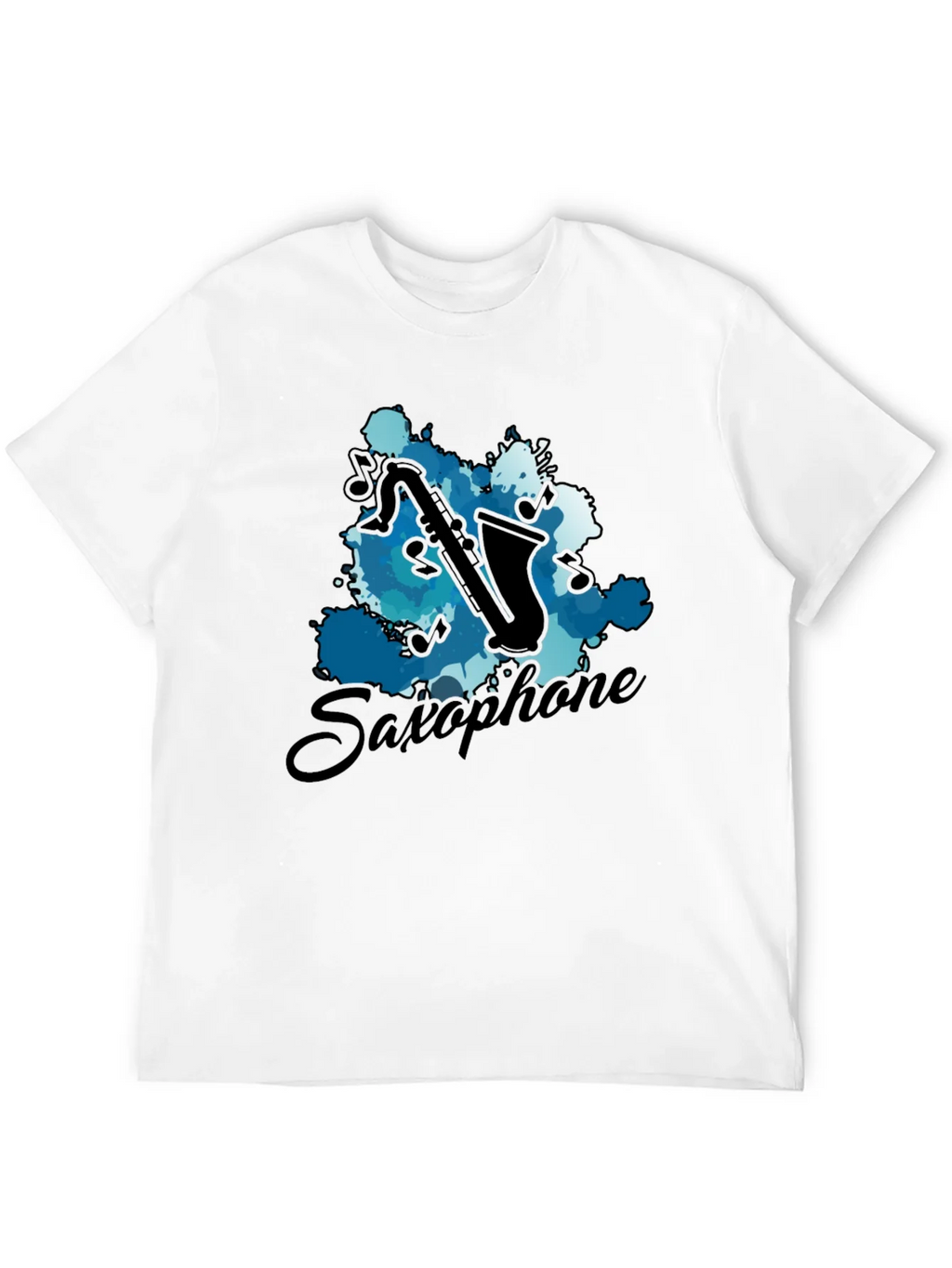 Saxophone Music T-Shirt - Artistic Instrument Tee product image 11