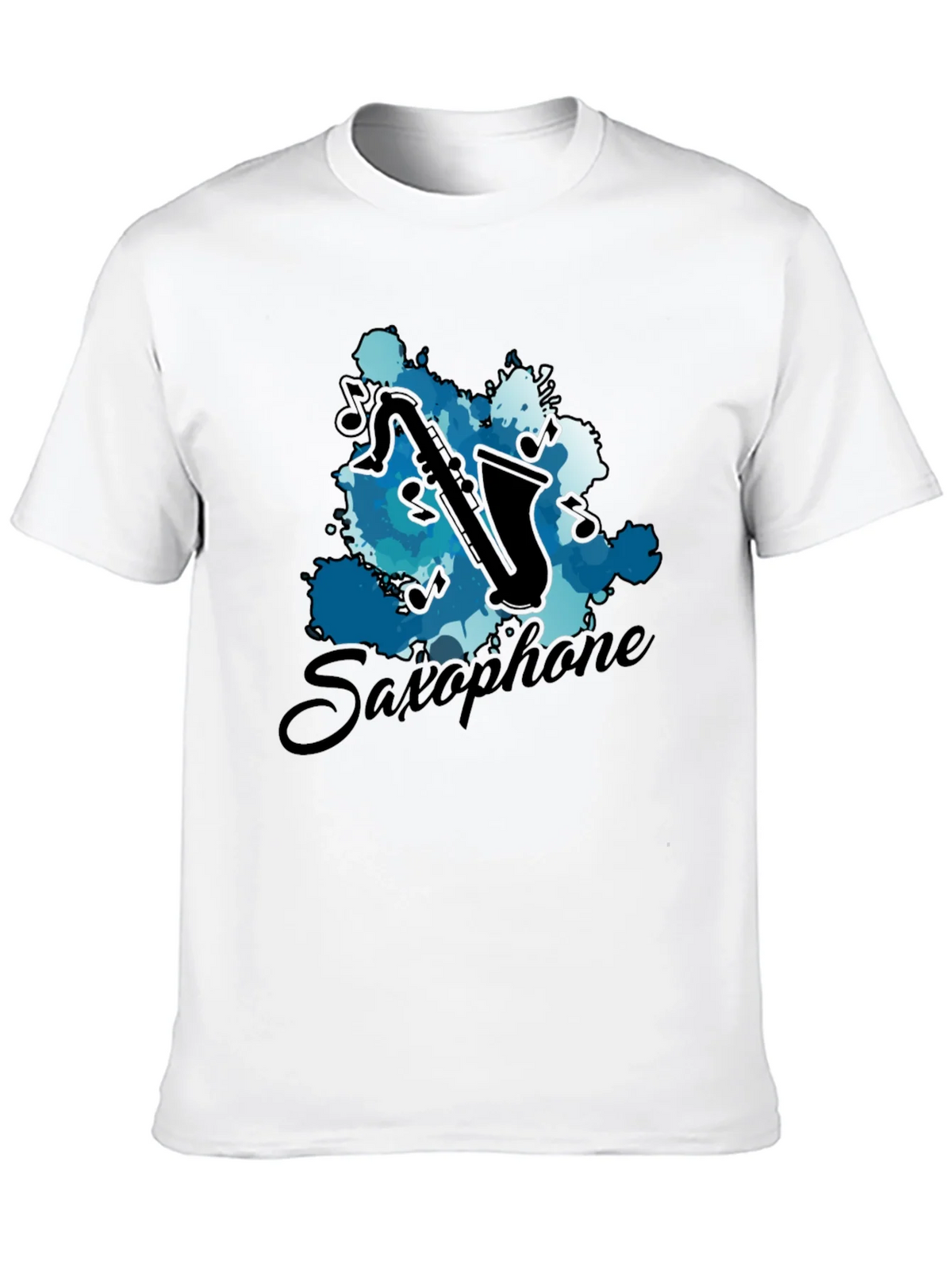 Saxophone Music T-Shirt - Artistic Instrument Tee product image 9
