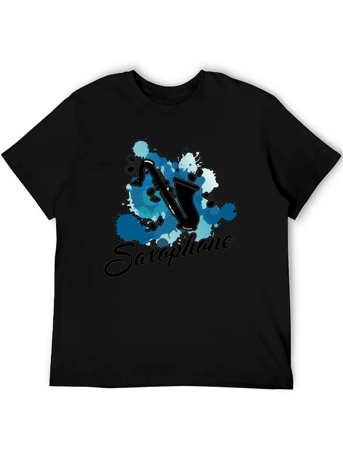 Saxophone Music T-Shirt - Artistic Instrument Tee product image 5