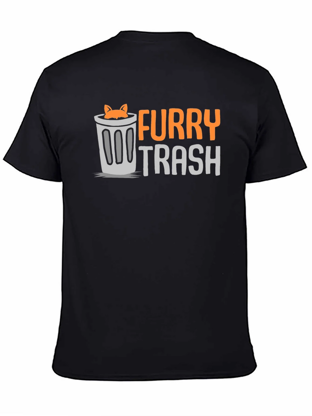 Furry Trash T-Shirt - Novelty Graphic Tee product image 4