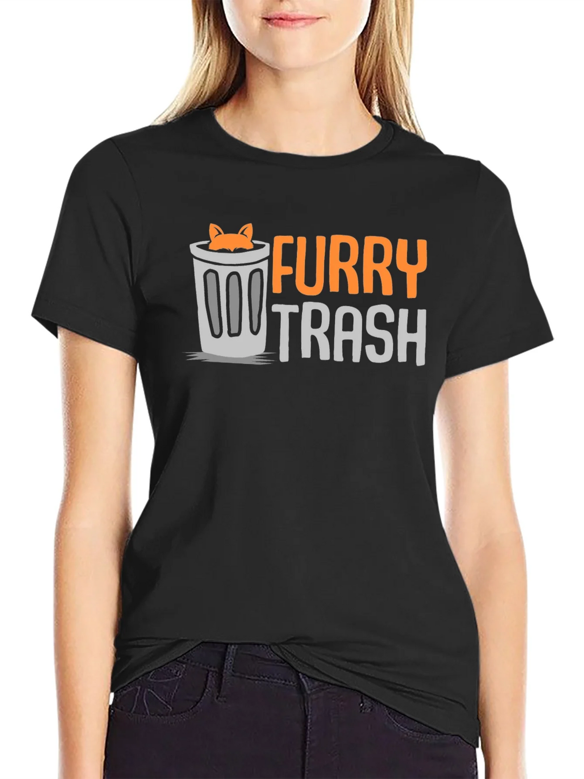 Furry Trash T-Shirt - Novelty Graphic Tee product image 2
