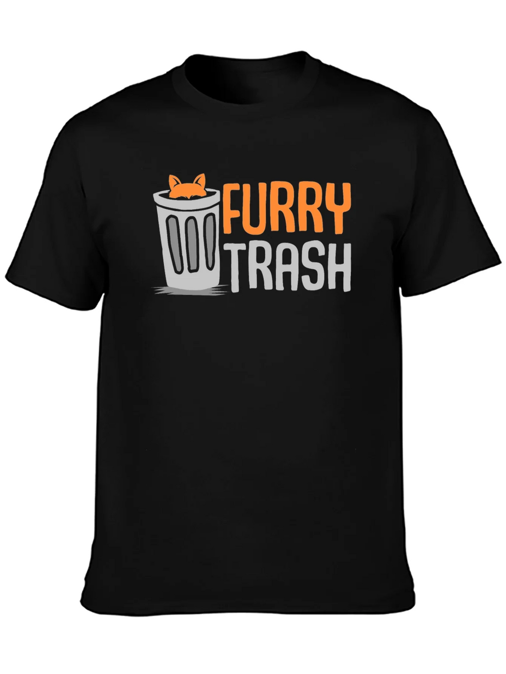Furry Trash T-Shirt - Novelty Graphic Tee product image 3