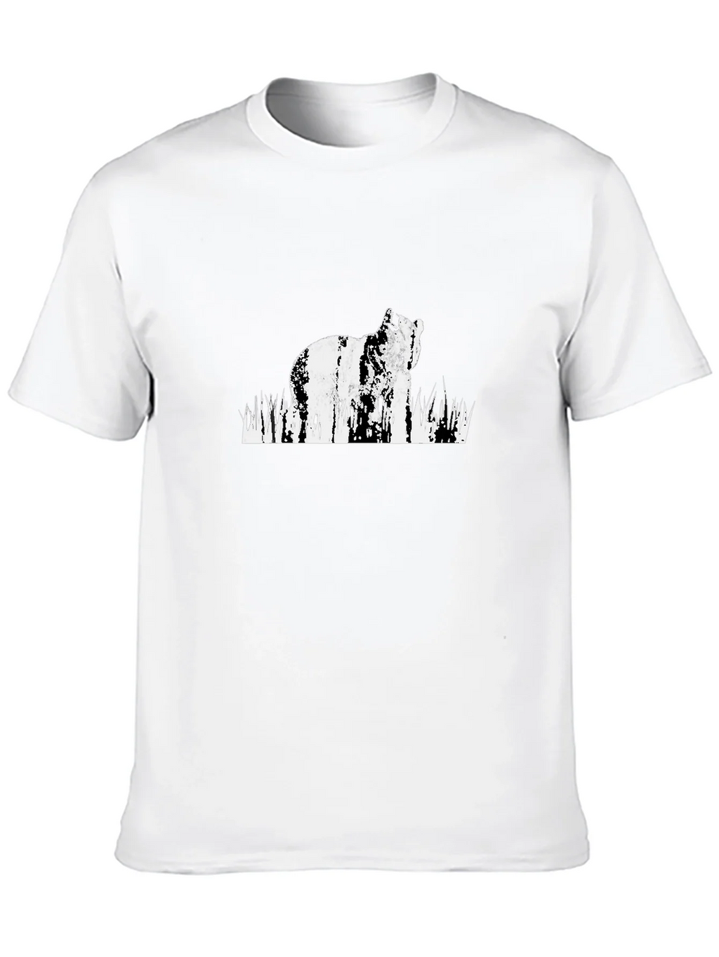 Bear Graphic Black T-Shirt product image 7