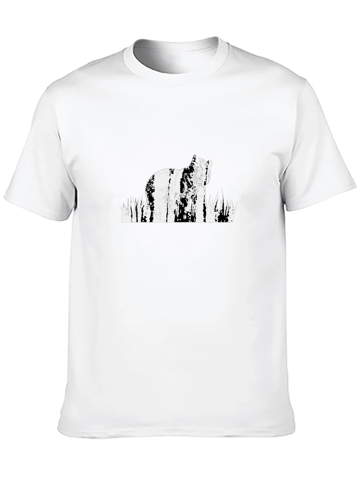 Bear Graphic Black T-Shirt product image 7