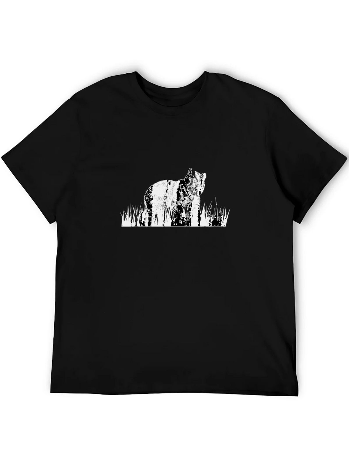 Bear Graphic Black T-Shirt product image 4