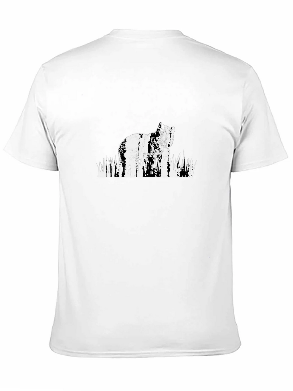 Bear Graphic Black T-Shirt product image 8