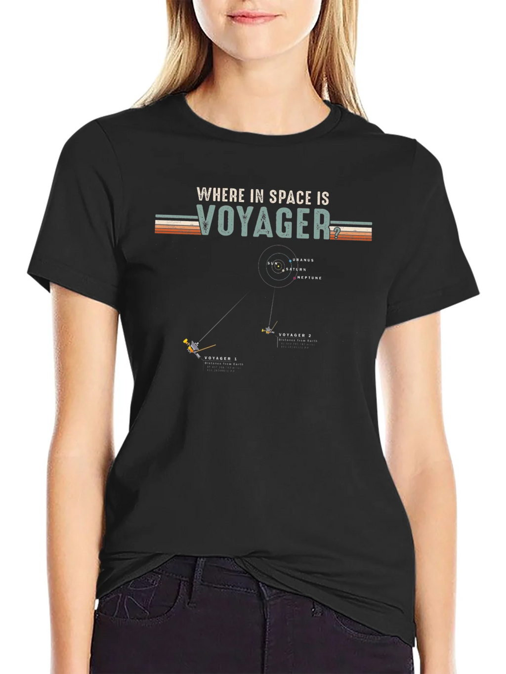 Where in Space is Voyager T-Shirt product image 2