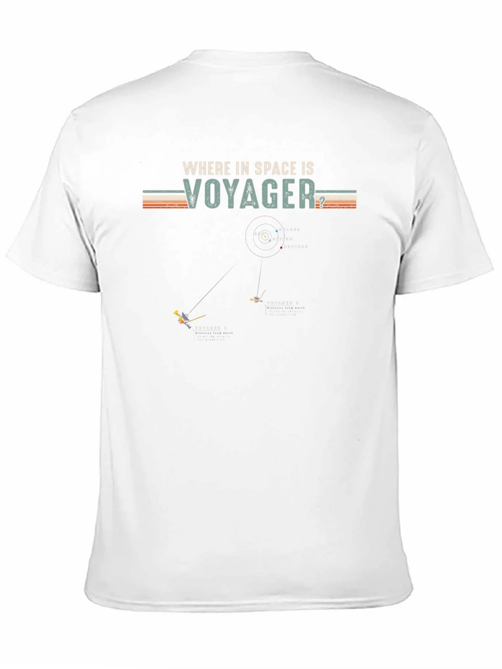 Where in Space is Voyager T-Shirt product image 5