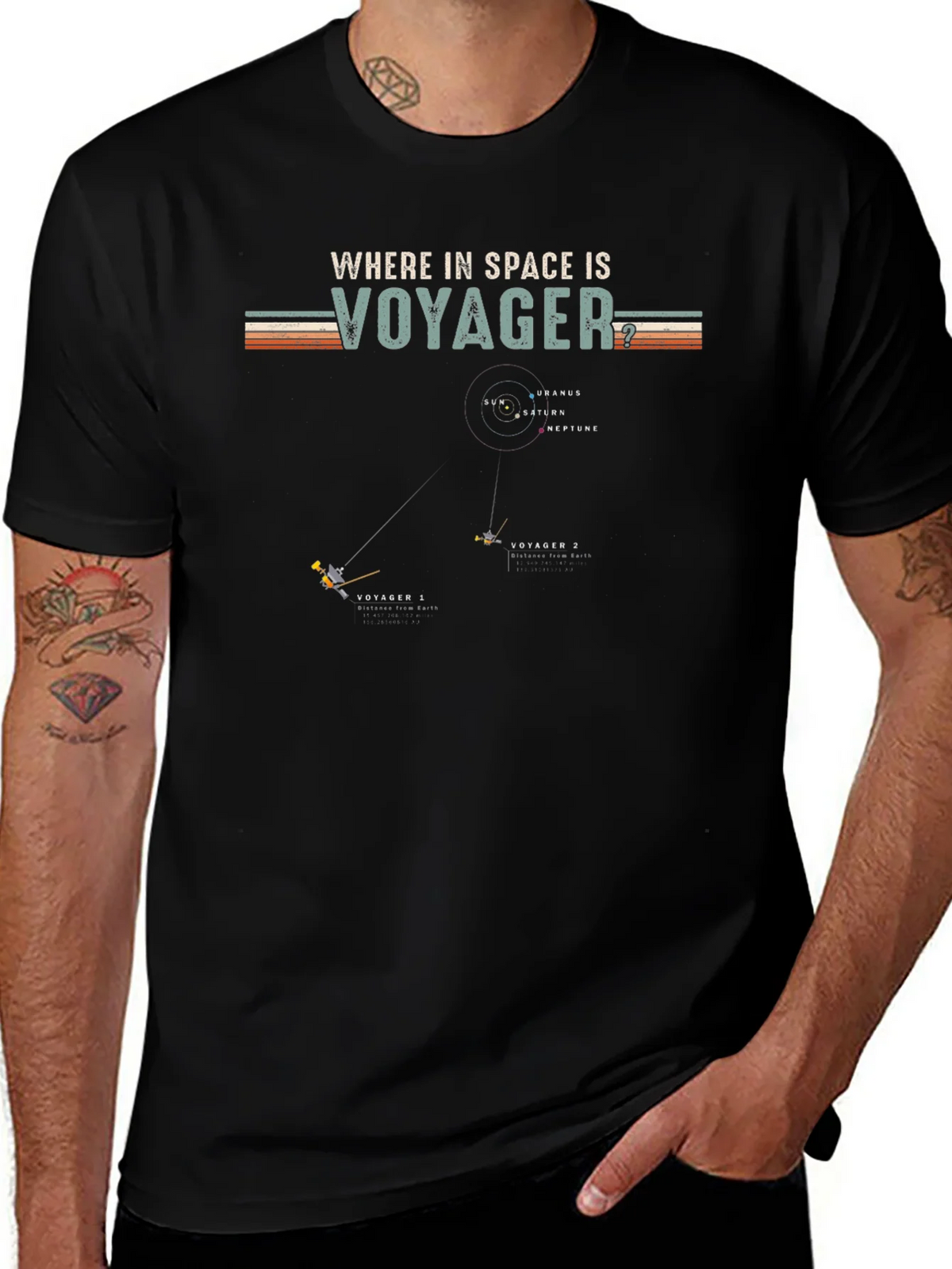 Where in Space is Voyager T-Shirt product image 1