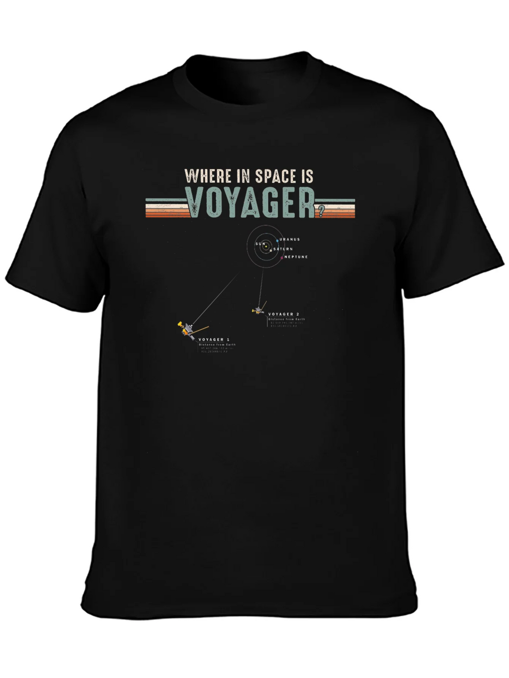 Where in Space is Voyager T-Shirt product image 3