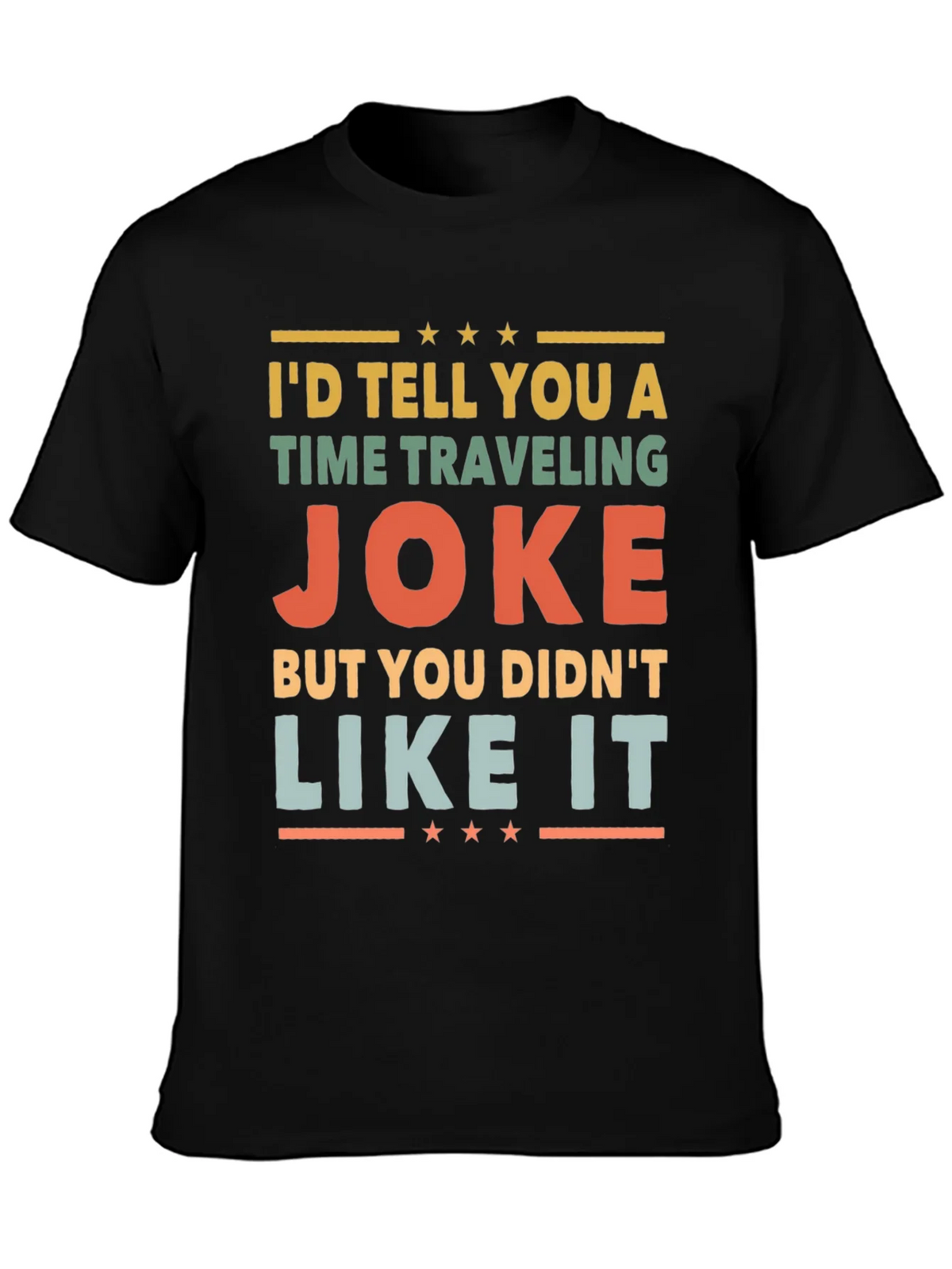 Time Traveling Joke Graphic Tee product image 3