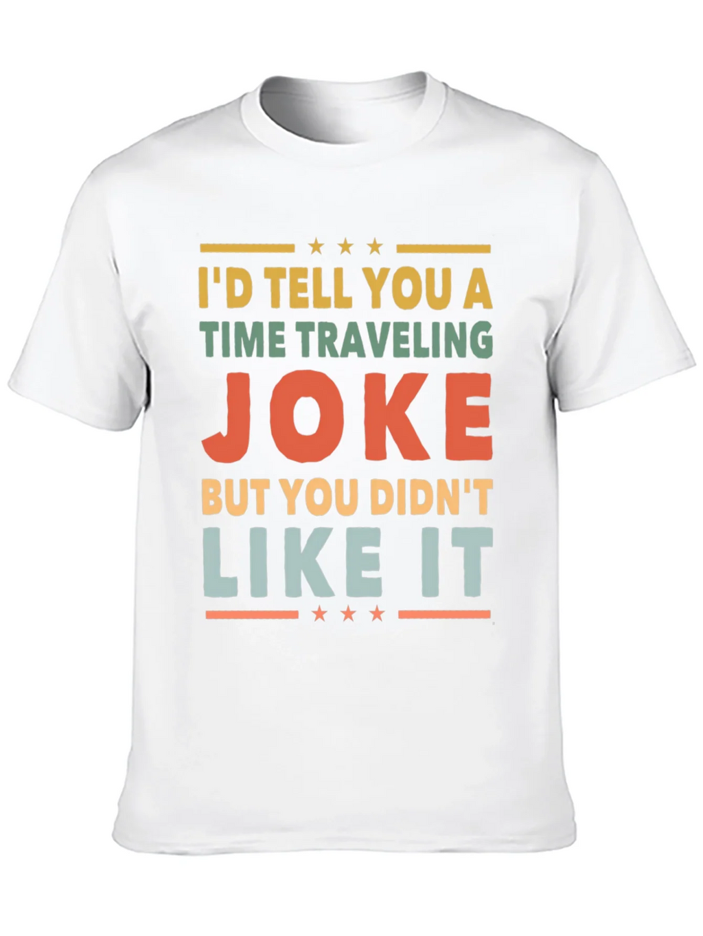 Time Traveling Joke Graphic Tee product image 9