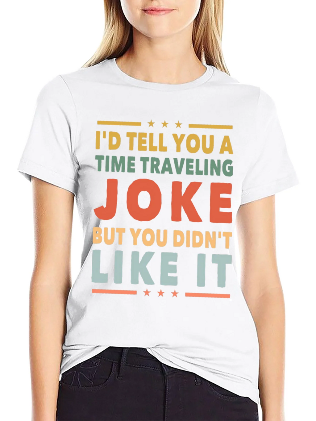 Time Traveling Joke Graphic Tee product image 8