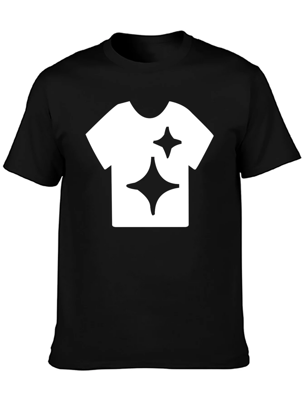 Stylish Black T-Shirt with Graphic Print product image 3