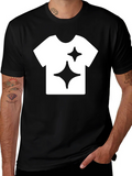 Stylish Black T-Shirt with Graphic Print product image 1