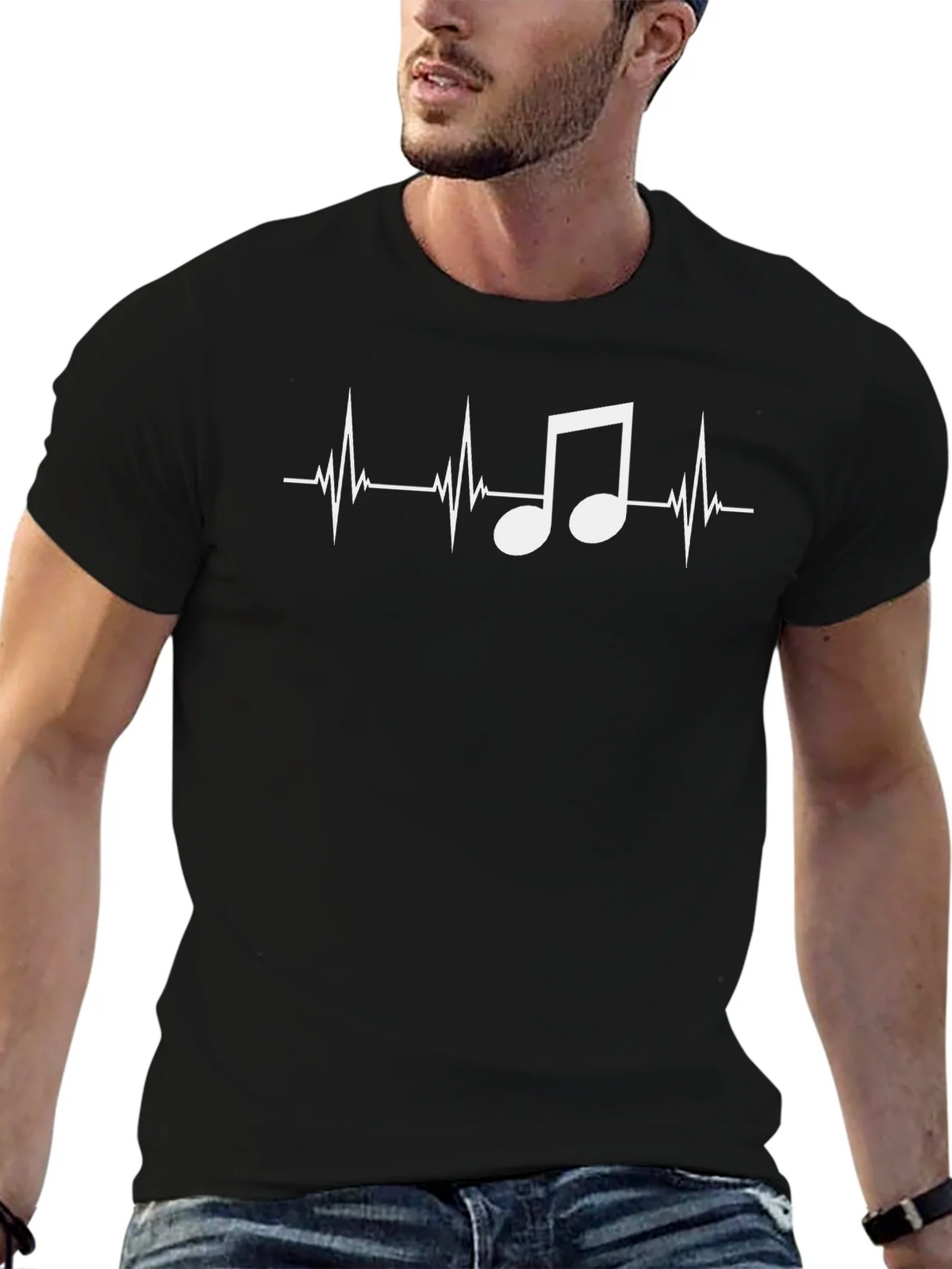 Musical Heartbeat T-Shirt - Rhythm of Life product image 4
