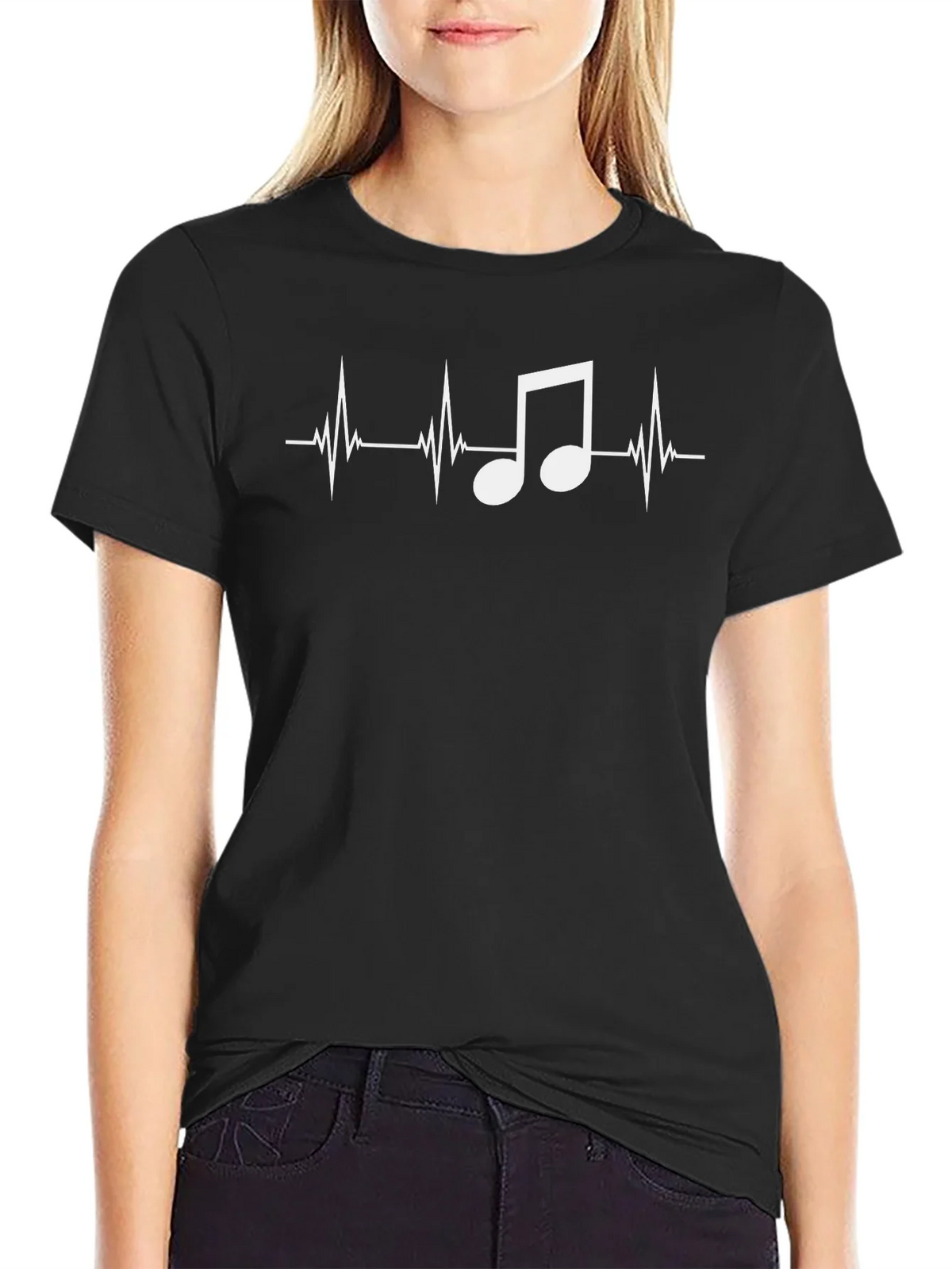 Musical Heartbeat T-Shirt - Rhythm of Life product image 1