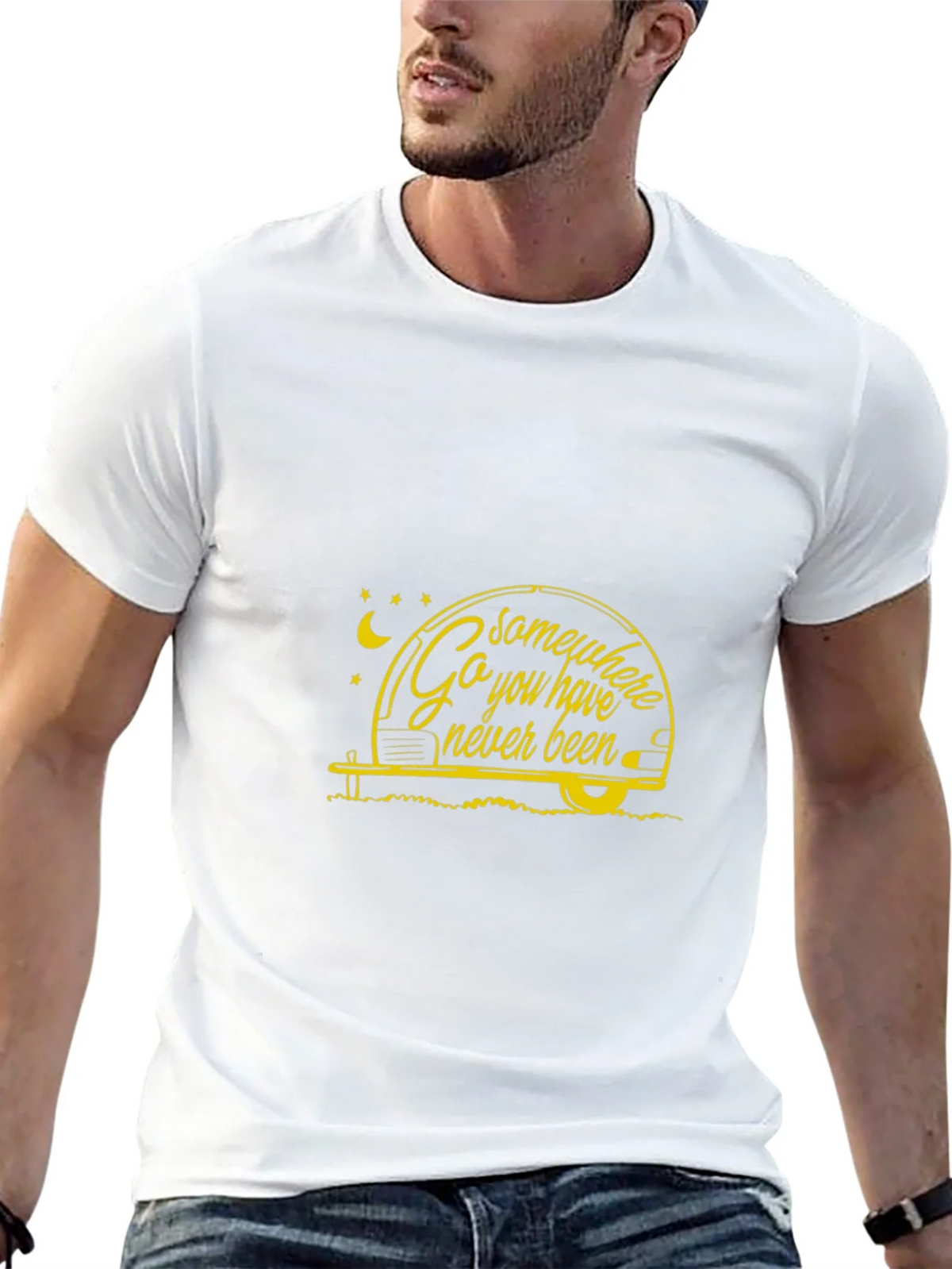 Go Somewhere You Have Never Been T-Shirt product image 12