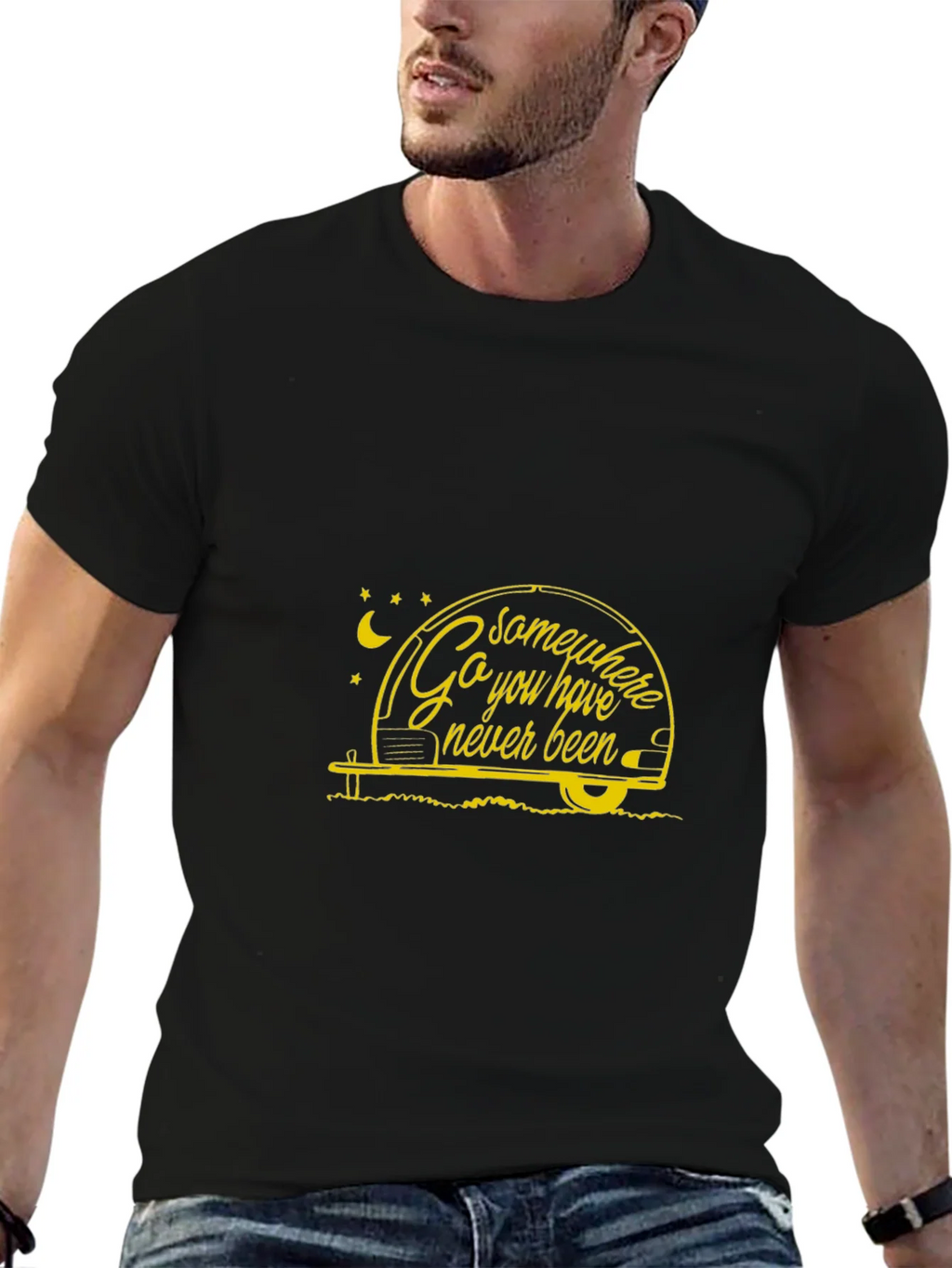 Go Somewhere You Have Never Been T-Shirt product image 6