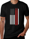 American Flag Drummer T-Shirt product image 1