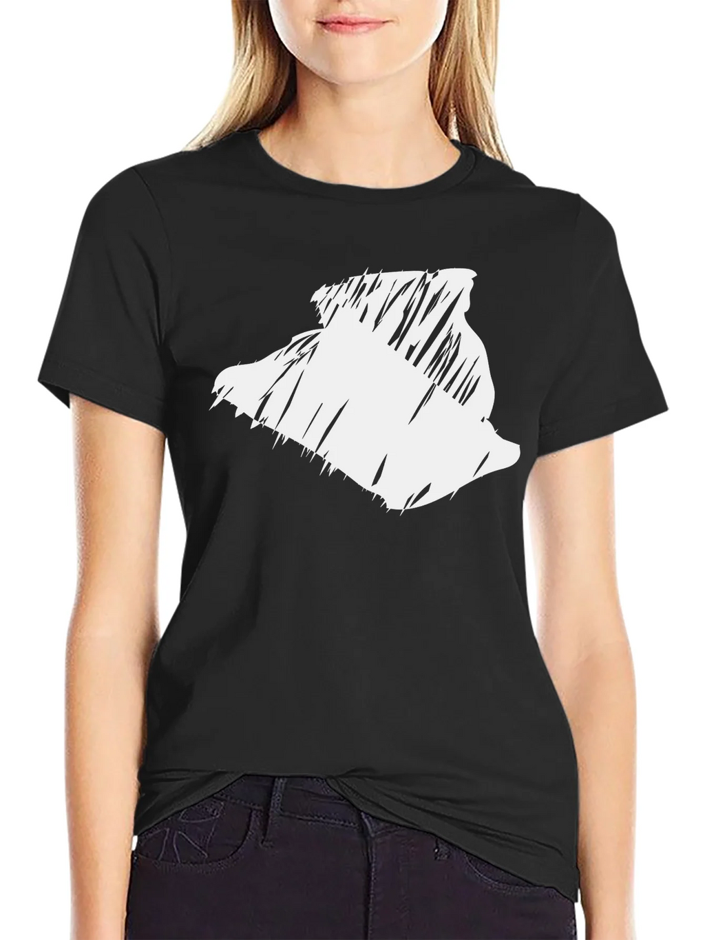 Abstract Graphic Print T-Shirt - Modern Casual Tee product image 2