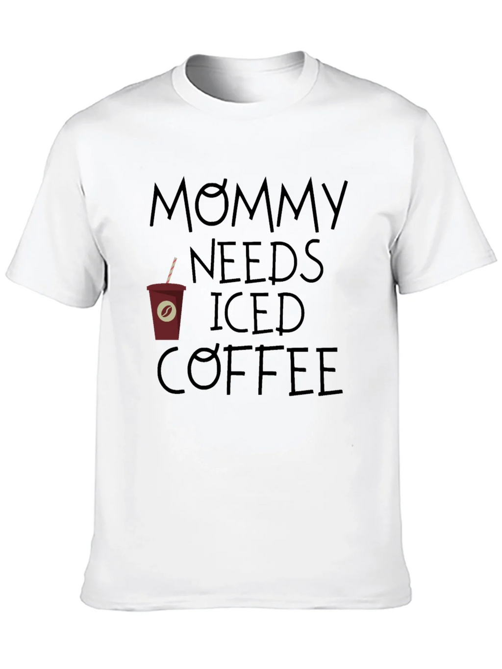 Mommy Needs Iced Coffee Graphic Tee - Relaxed Fit product image 9