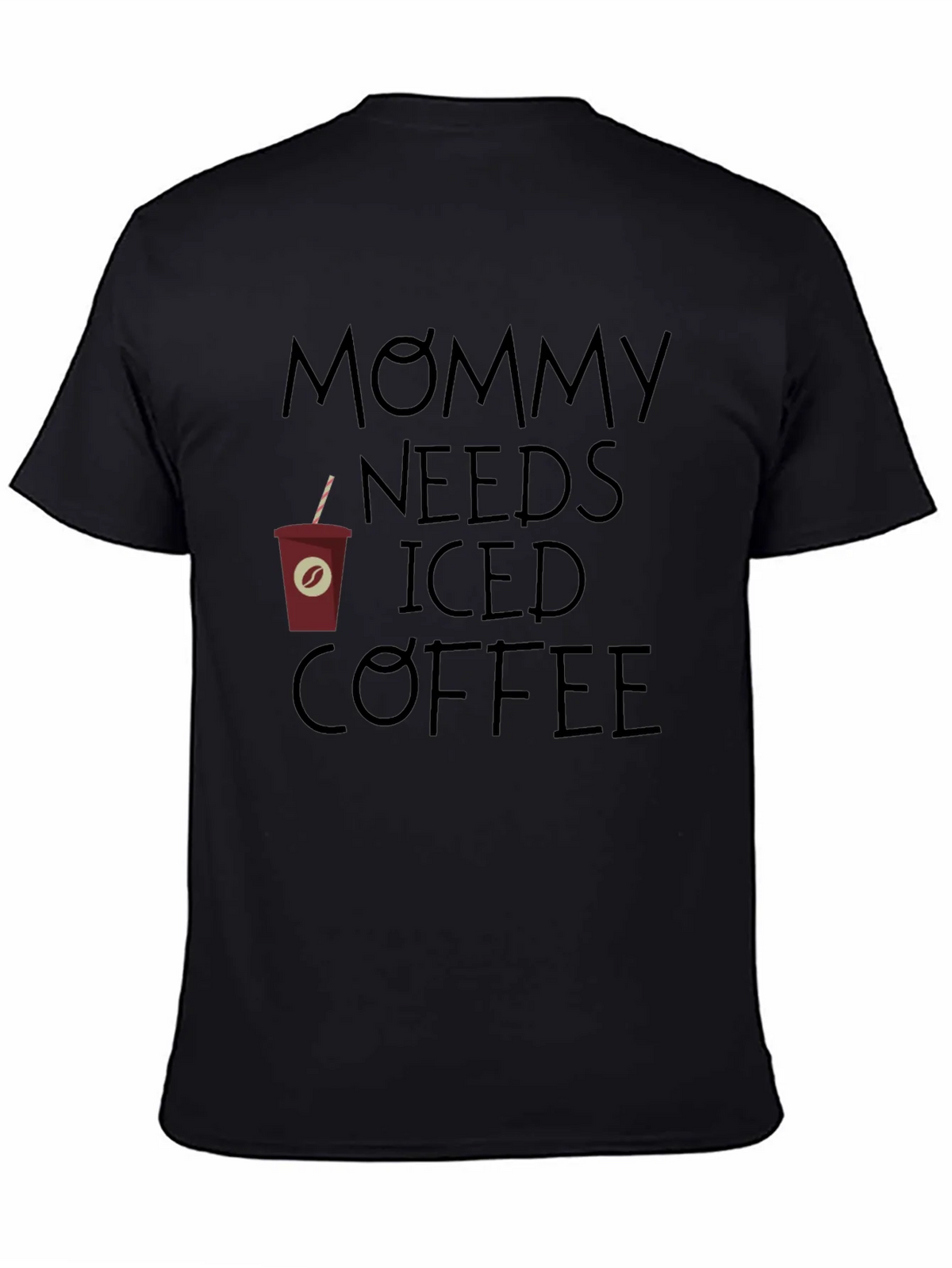 Mommy Needs Iced Coffee Graphic Tee - Relaxed Fit product image 4
