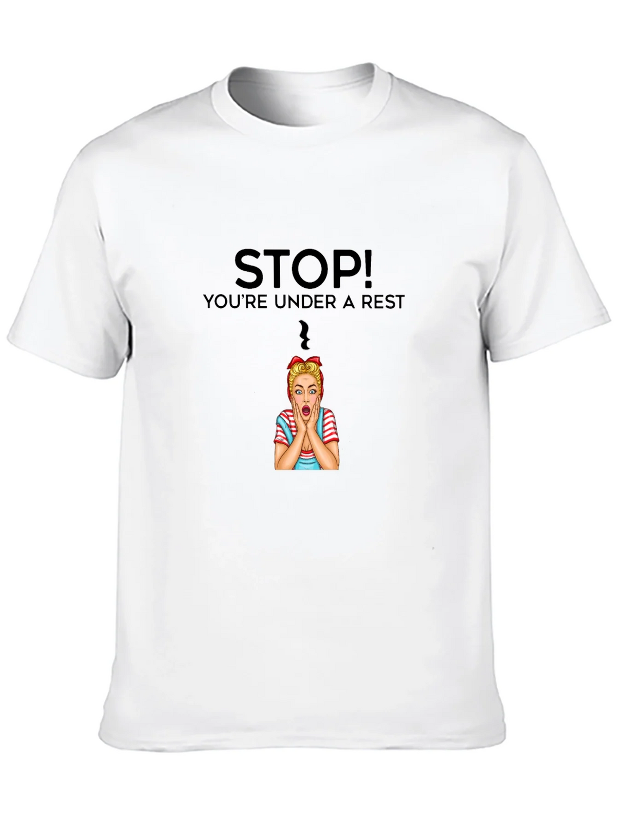 Stop! Youre Under Arrest Graphic Tee product image 7