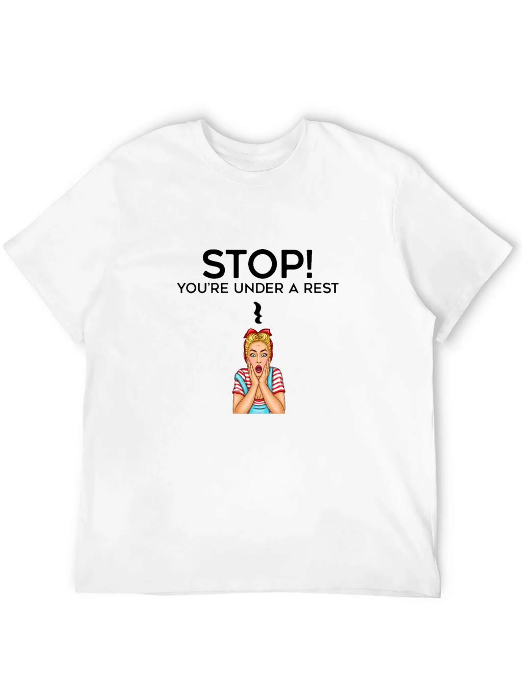 Stop! Youre Under Arrest Graphic Tee product image 9