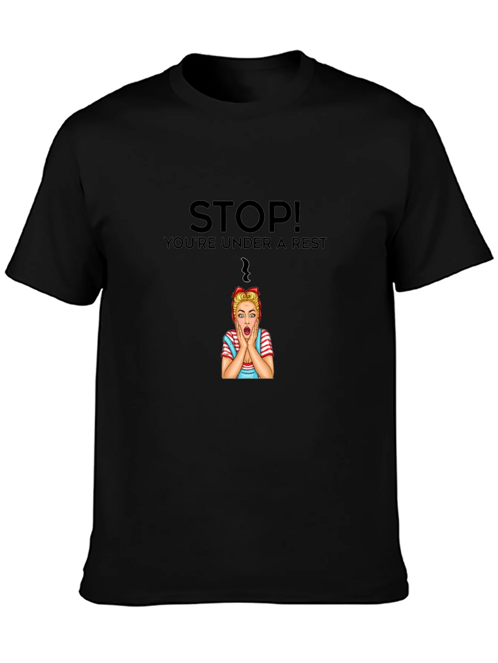 Stop! Youre Under Arrest Graphic Tee product image 2