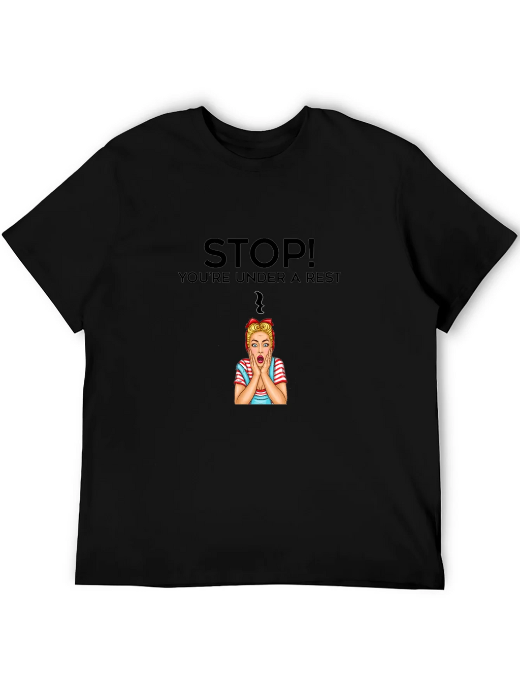Stop! Youre Under Arrest Graphic Tee product image 4