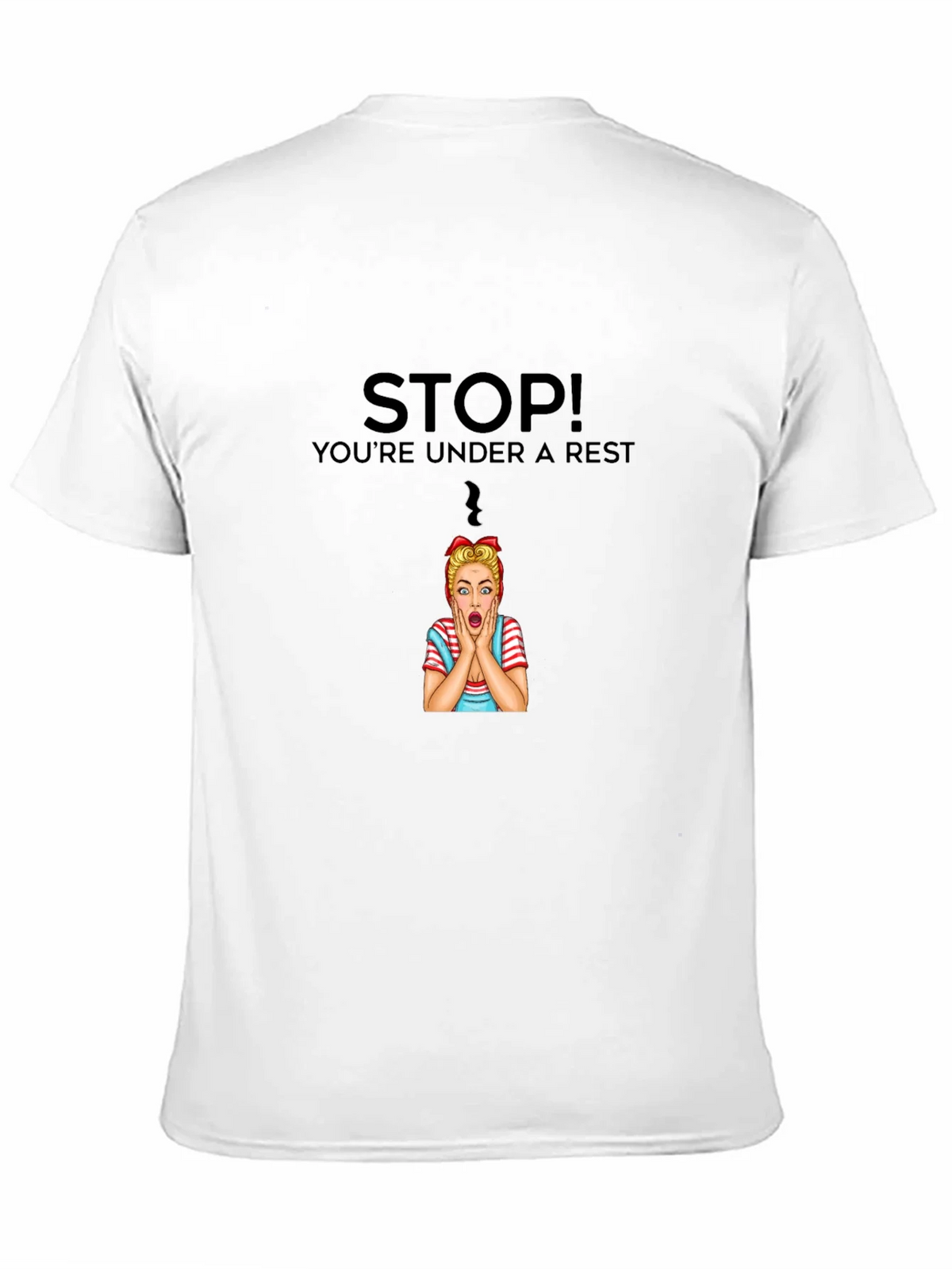 Stop! Youre Under Arrest Graphic Tee product image 8