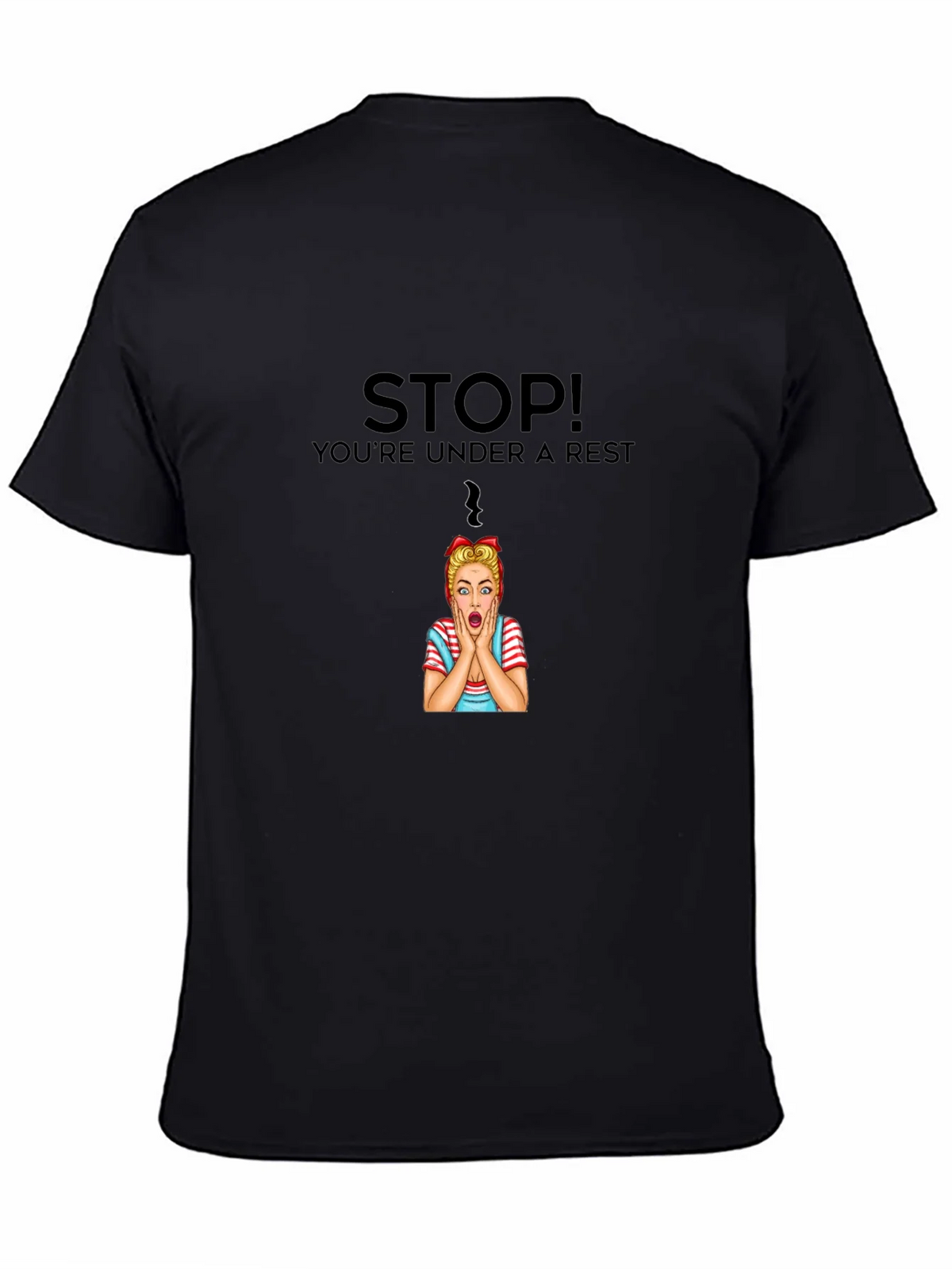 Stop! Youre Under Arrest Graphic Tee product image 3