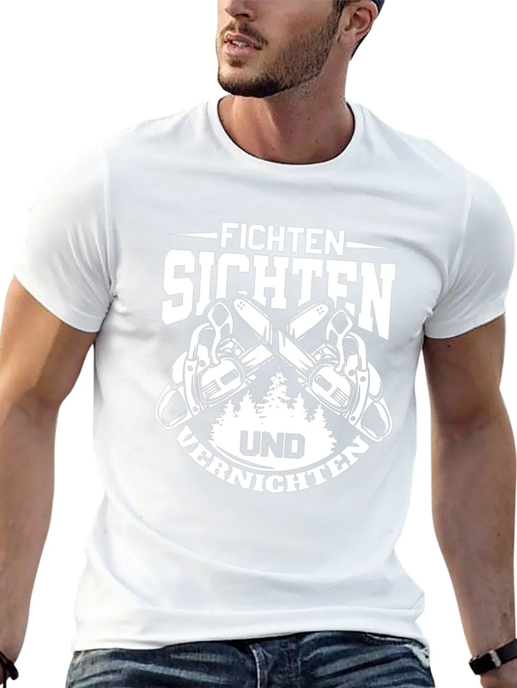 Fichten Sichten Und Vernichten T-Shirt product image 12