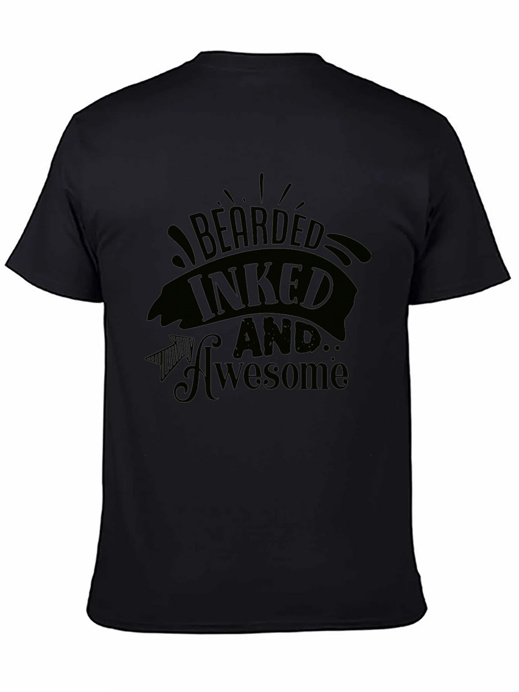 Bearded Inked Awesome Graphic T-Shirt product image 4