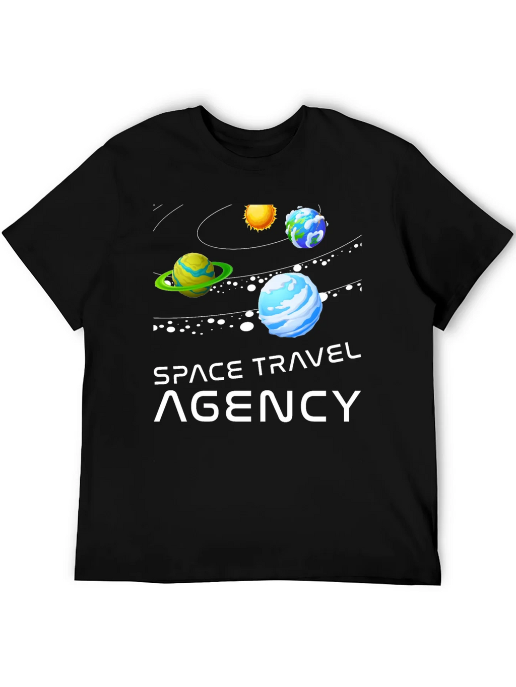 Space Travel Agency Graphic T-Shirt product image 5