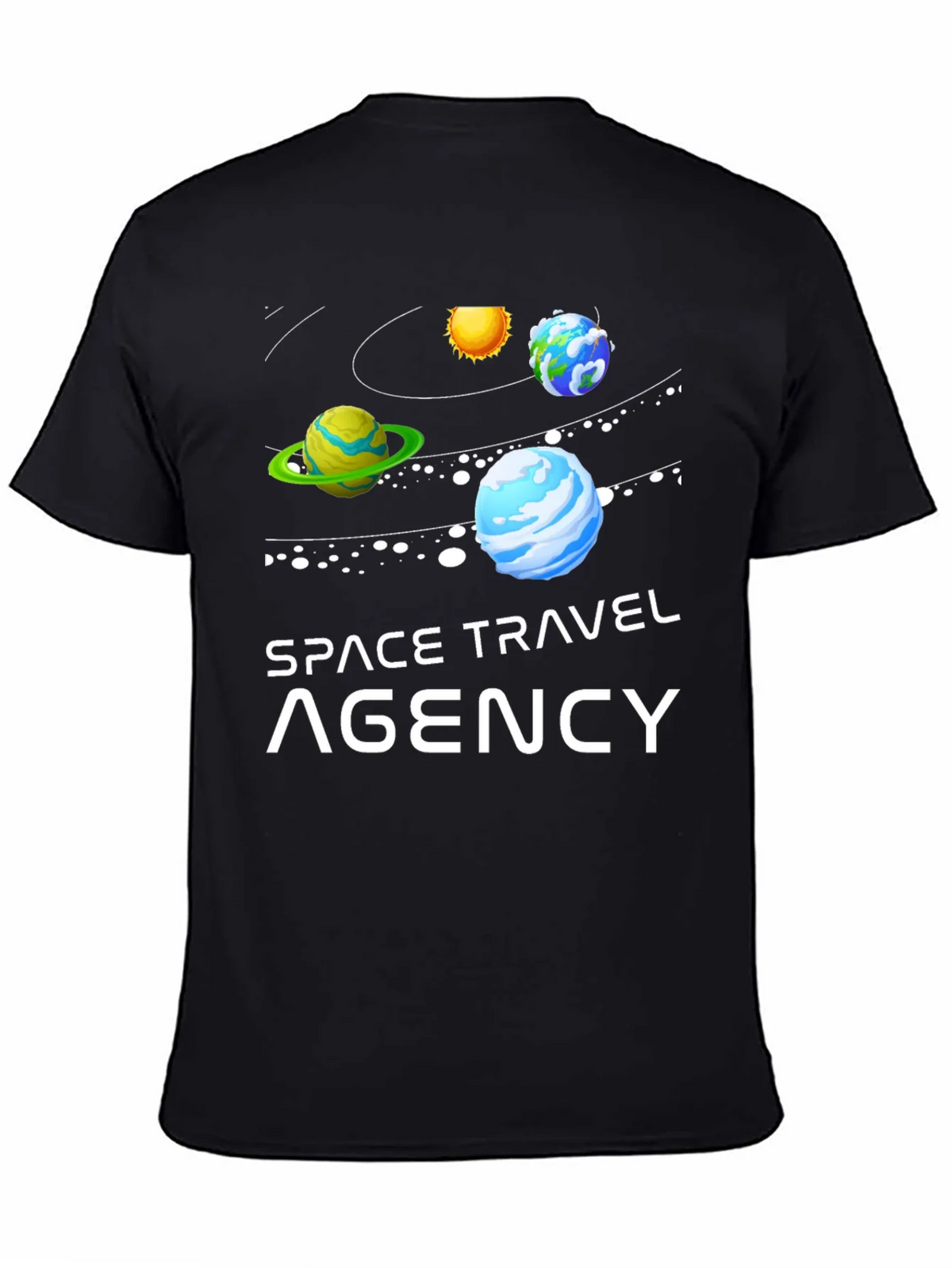 Space Travel Agency Graphic T-Shirt product image 4