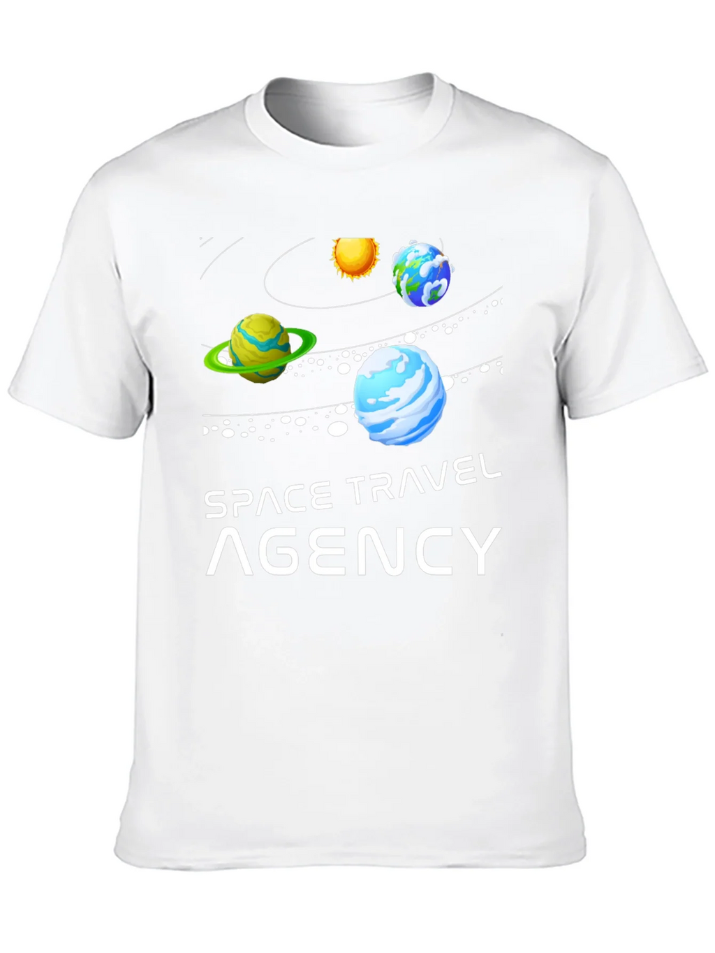 Space Travel Agency Graphic T-Shirt product image 9