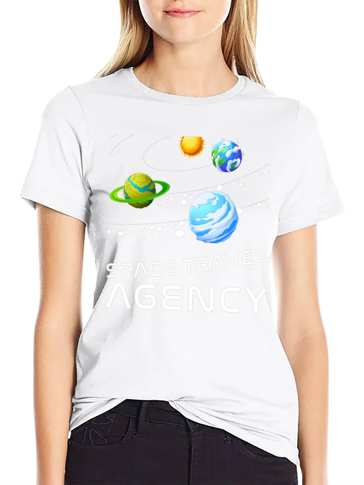 Space Travel Agency Graphic T-Shirt product image 8