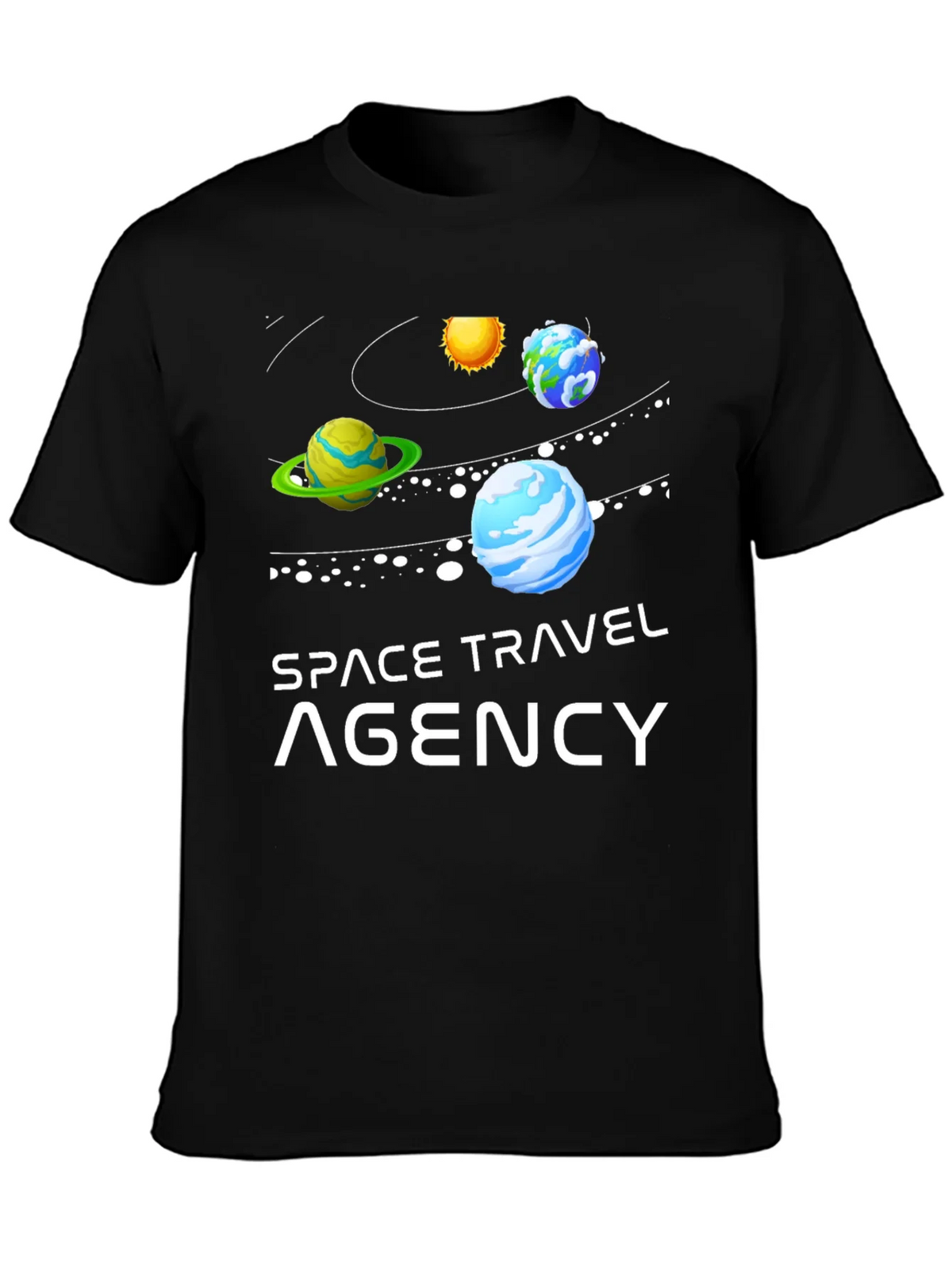 Space Travel Agency Graphic T-Shirt product image 3