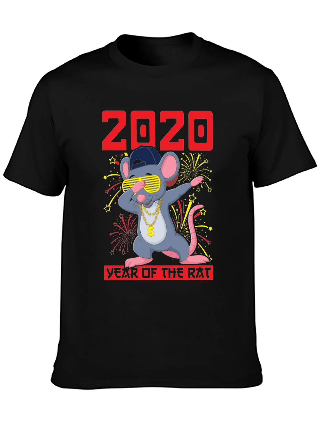 Year of the Rat 2020 T-Shirt product image 3