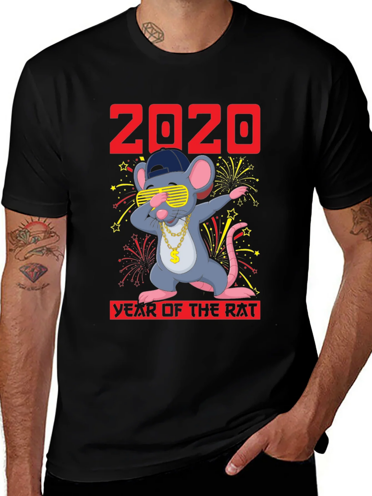 Year of the Rat 2020 T-Shirt product image 1