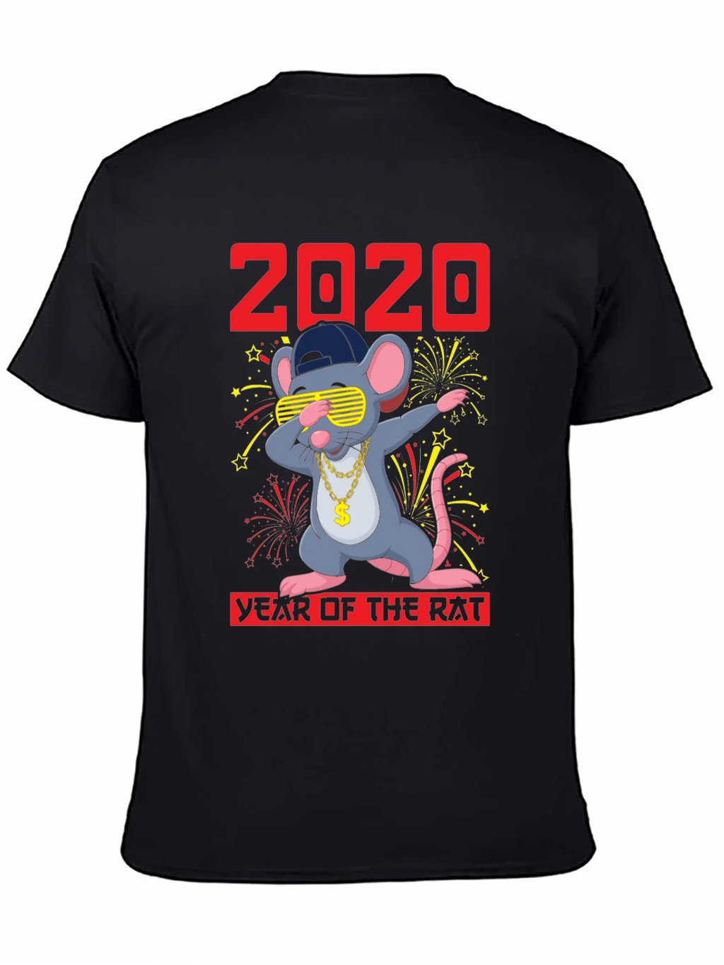 Year of the Rat 2020 T-Shirt product image 4